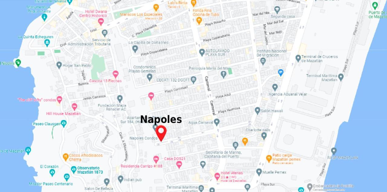 Aquiles,10 Min Playa Caminando Apartment Mazatlan